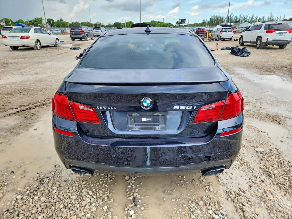 2012 BMW 5er VIN WBAFR9C58CC271478 COPART salvage auction — MINOR DENT/SCRATCHES, Tx - Certificate Of Title, sold $4,850 on 2026-07-14 (photo 6)