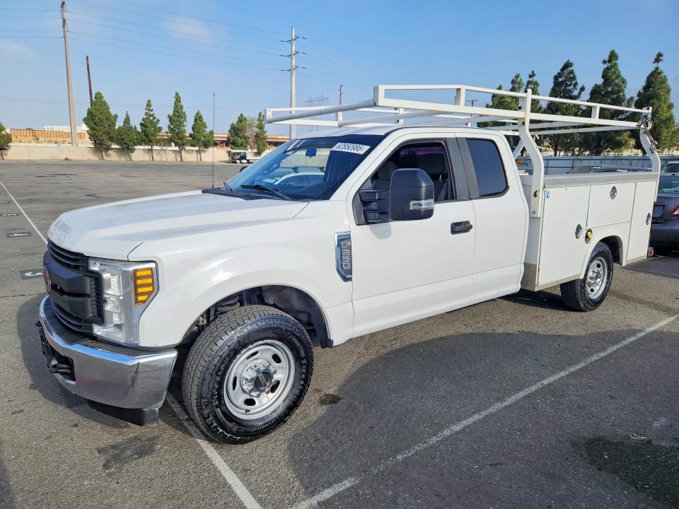 2019 Ford F250 VIN 1FT7X2A67KED14971 — COPART salvage auction photo
