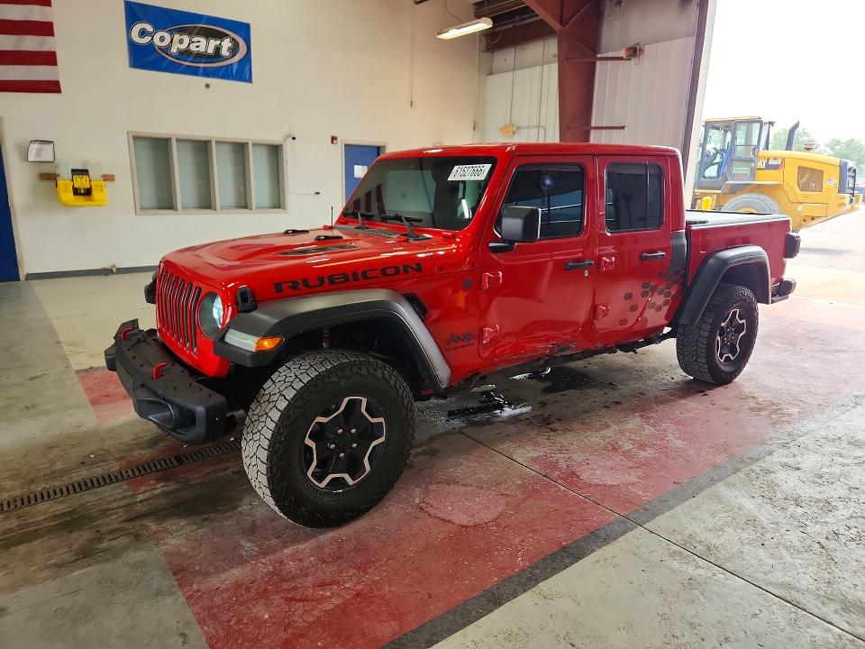 2021 Jeep Gladiator VIN 1C6JJTBG8ML525011 — COPART salvage auction photo