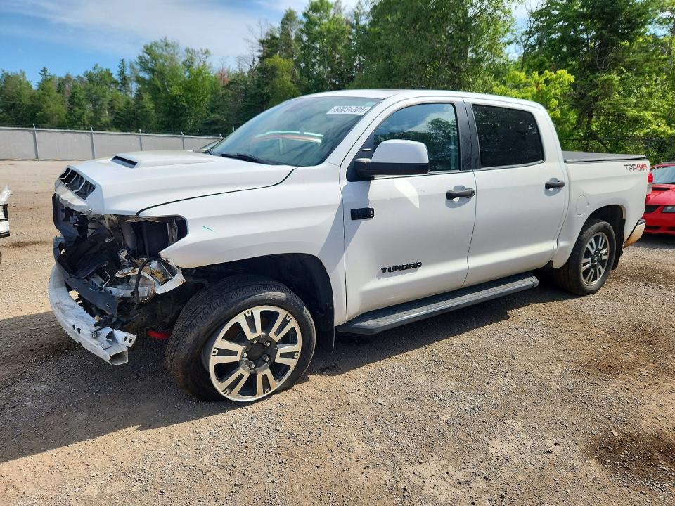 2021 Toyota Tundra VIN 5TFDY5F16MX961416 COPART salvage auction — FRONT END, ON - PERMIT SALVAGE, sold $13,100 on 2026-07-28 (photo 1)