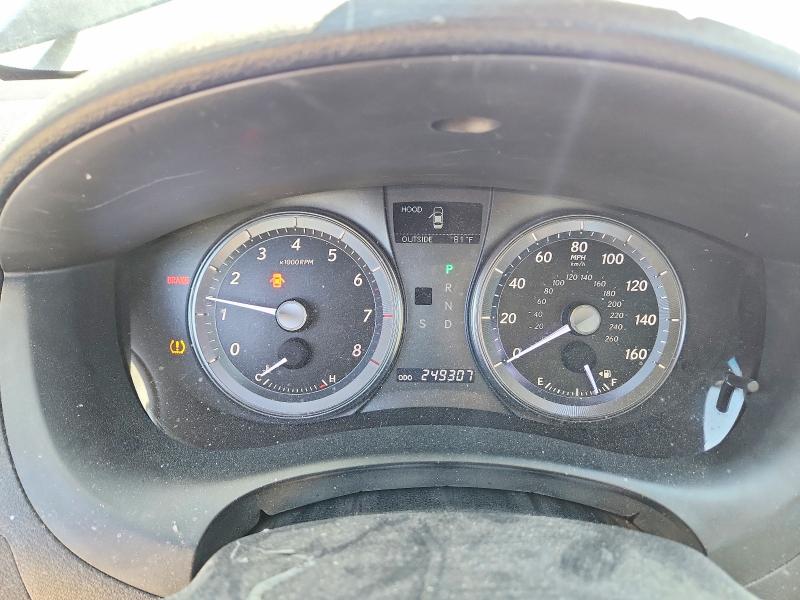 2010 Lexus Es 350 VIN JTHBK1EGXA2382976 COPART salvage auction — FRONT END, CA - SALVAGE CERTIFICATE, sold $575 on 2026-07-30 (photo 9)