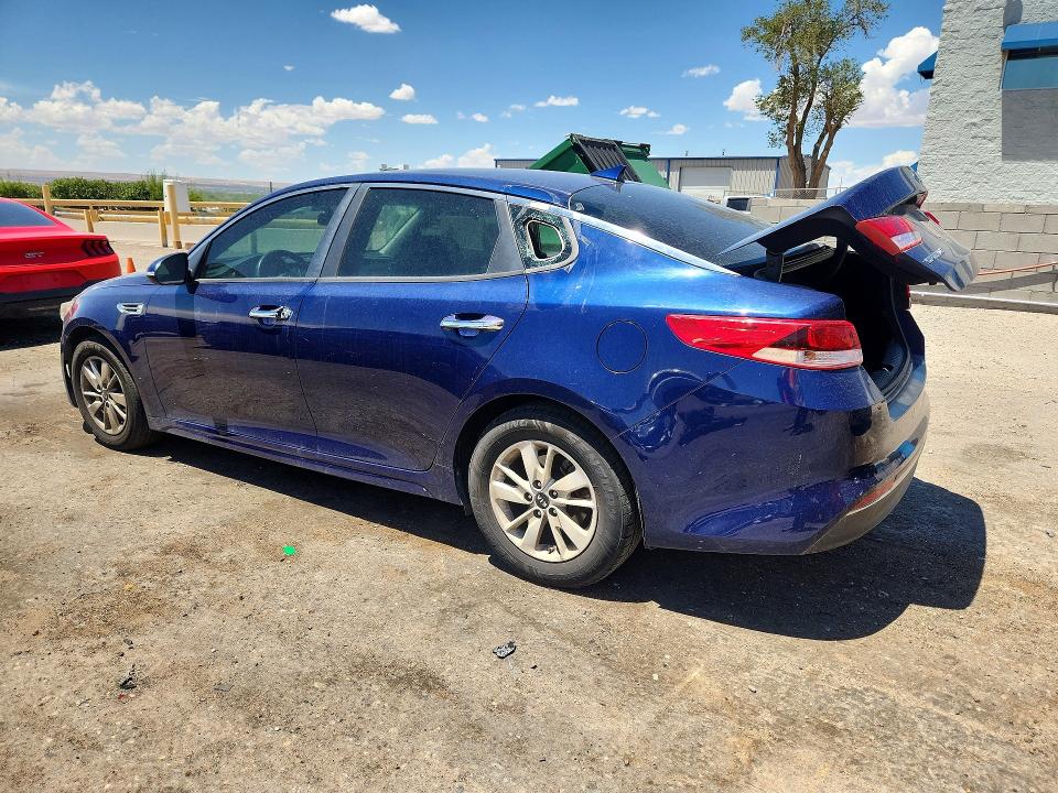 2017 Kia Optima VIN 5XXGT4L3XHG138125 COPART salvage auction — VANDALISM, Salvage Title, sold $975 on 2026-07-23 (photo 2)