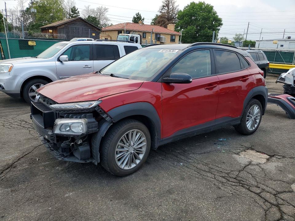 2020 Hyundai Kona VIN KM8K2CAAXLU578806 COPART salvage auction — FRONT END, CO - PUBLIC - SALVAGE TITLE (P), sold $900 on 2026-07-28 (photo 1)