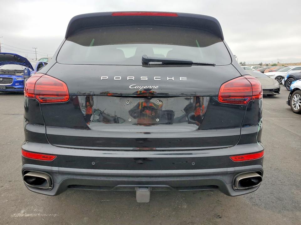 2018 Porsche Cayenne VIN WP1AA2A28JKA07635 COPART salvage auction — SIDE, Ca - Salvage Certificate, sold $7,000 on 2026-07-22 (photo 6)