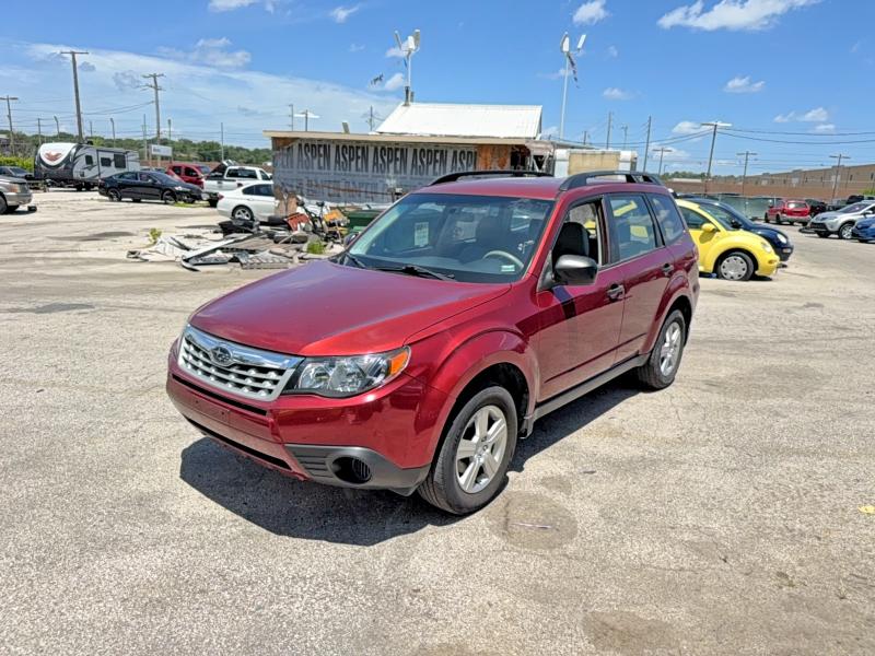 2012 Subaru Forester VIN JF2SHBBC4CH435969 COPART salvage auction — HAIL, Mt - Dealer Only Clean Title (P), sold $800 on 2026-07-09 (photo 2)