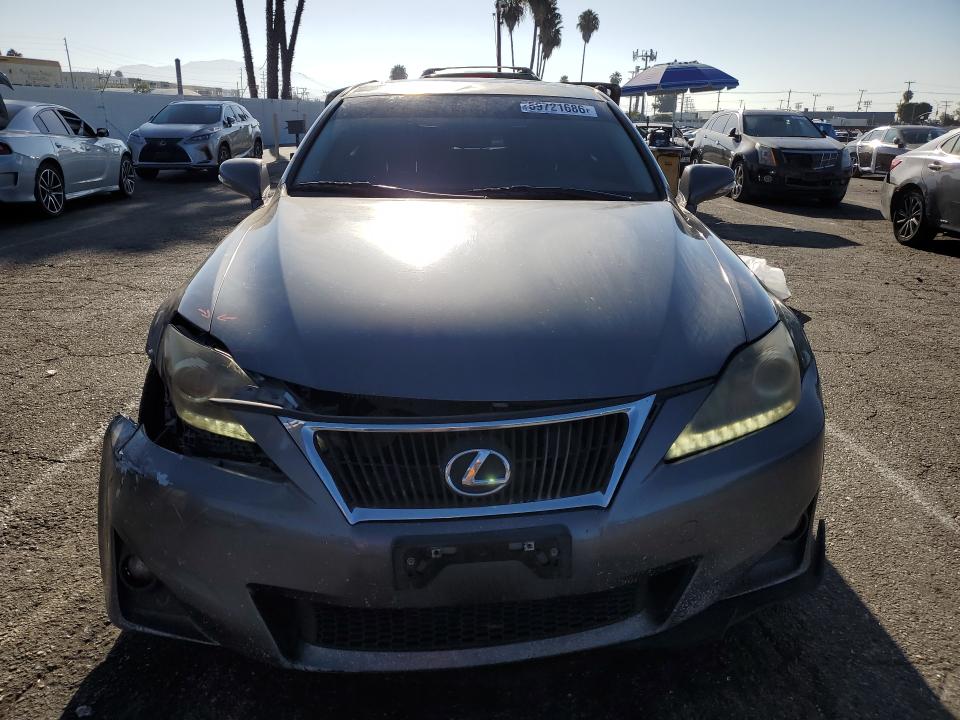 2012 Lexus VIN JTHBF5C26C5179023 COPART salvage auction — FRONT END, Ca - Salvage Certificate, sold $60 on 2026-07-24 (photo 5)