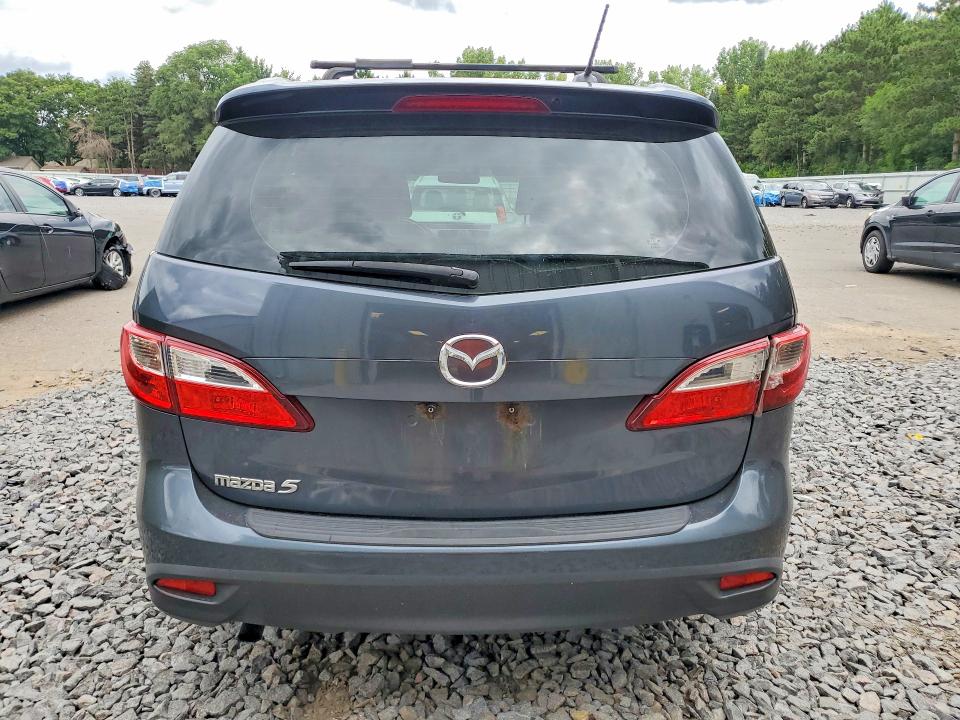 2012 Mazda 5 VIN JM1CW2DL9C0124557 COPART salvage auction — HAIL, MN - CERT OF TITLE-SALVAGE, sold $225 on 2026-07-28 (photo 6)