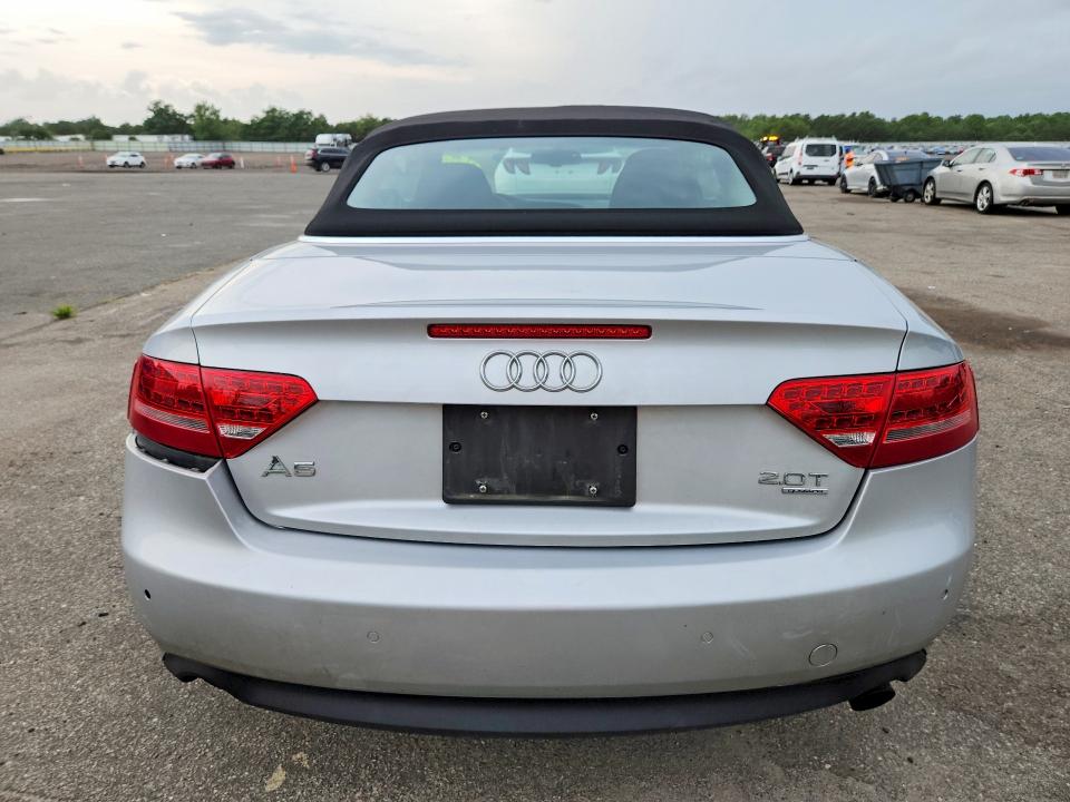 2011 Audi A5 VIN WAULFAFH9BN001939 COPART salvage auction — REAR END, Ny - Mv-907A Salvage Certificate, sold $500 on 2026-07-29 (photo 6)