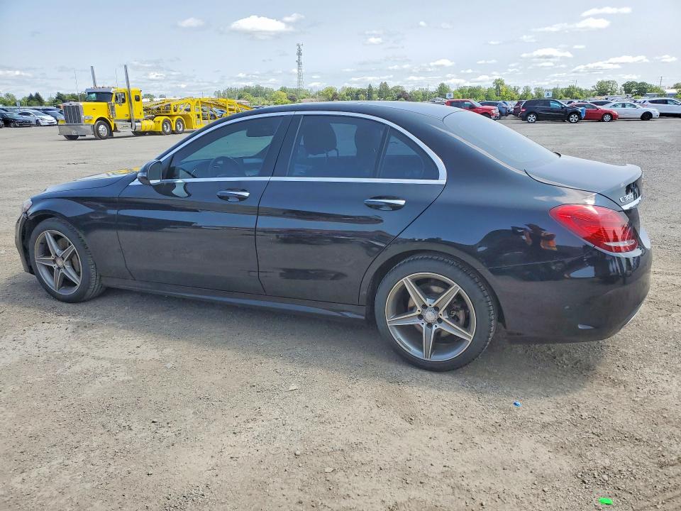 2017 Mercedes-benz C class VIN 55SWF4KB5HU190033 COPART salvage auction — FRONT END, On - Permit No Brand - Unfit, sold $10,900 on 2026-08-11 (photo 2)