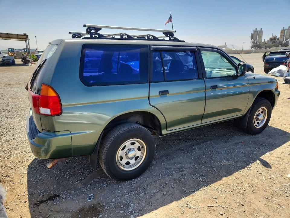 1998 Mitsubishi Montero VIN JA4LS21G8WP002023 COPART salvage auction — MECHANICAL, CA - DIS/DLR/EXP ONLY CLEAN TITLE, sold $1,050 on 2026-07-14 (photo 3)