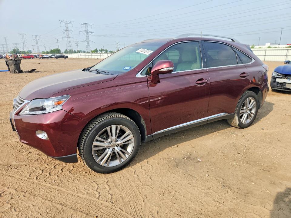 2015 Lexus Rx 450h VIN 2T2BC1BA2FC008008 — COPART salvage auction photo