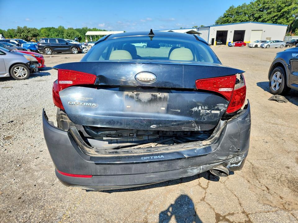 2013 Kia Optima VIN 5XXGN4A78DG180013 COPART salvage auction — REAR END, GA - CERT OF TITLE-SALVAGE (P), sold $250 on 2026-07-24 (photo 6)