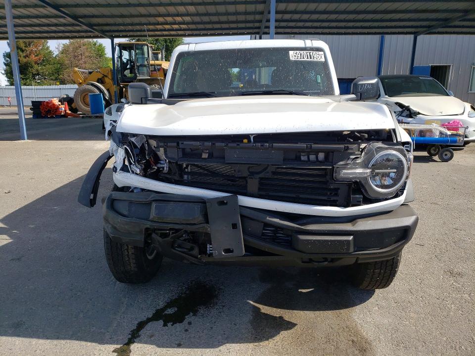 2026 Ford Bronco VIN 1FMDE7BH0TLA92336 COPART salvage auction — REAR END, Ca - Non-Repairable Vehicle Cert, sold $7,700 on 2026-07-29 (photo 5)