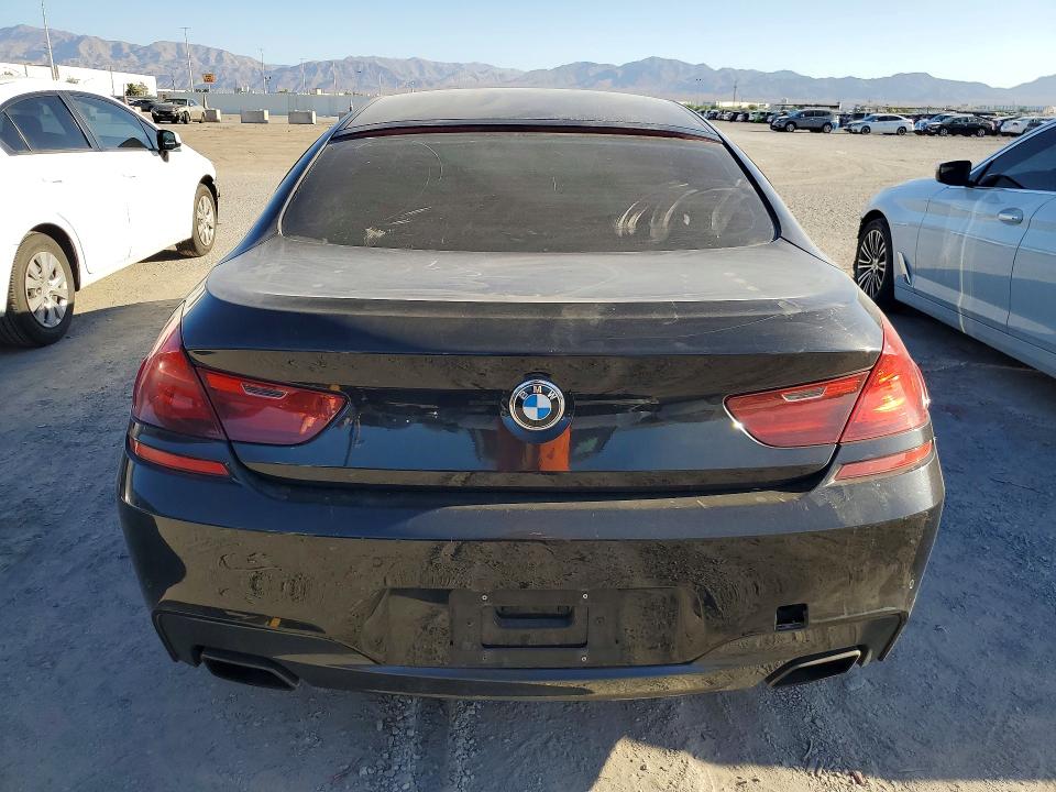 2013 BMW 6er VIN WBA6B2C52DD128663 COPART salvage auction — MECHANICAL, Nv - Certificate Of Title, sold $2,000 on 2026-08-13 (photo 6)
