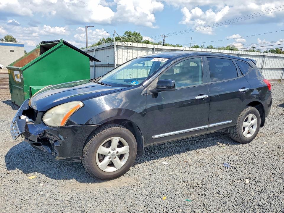 2013 Nissan Rogue sport VIN JN8AS5MVXDW604826 COPART salvage auction — FRONT END, NJ - CERT OF TITLE-SALVAGE (P), sold $400 on 2026-07-31 (photo 1)