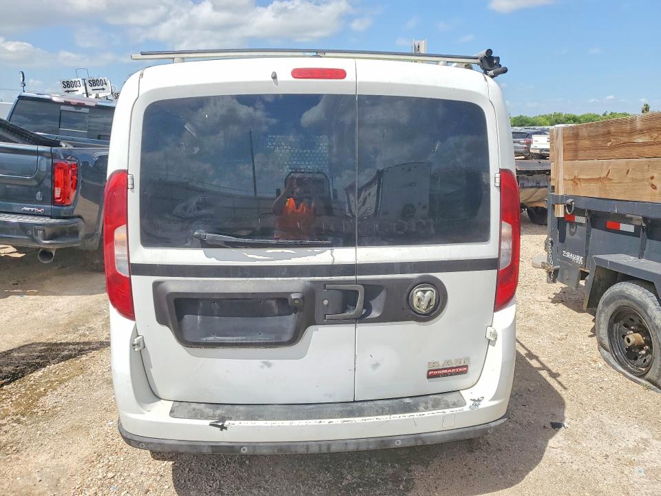 2017 Ram Promaster city VIN ZFBERFBB7H6G91488 COPART salvage auction — MECHANICAL, TX - CERTIFICATE OF TITLE, sold $1,800 on 2026-07-14 (photo 6)