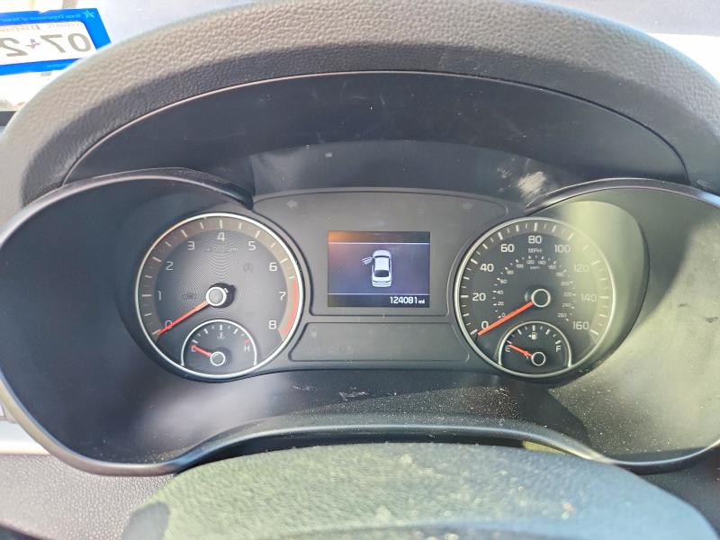 2019 Kia Optima VIN 5XXGT4L37KG364095 COPART salvage auction — FRONT END, TX - CERTIFICATE OF TITLE, sold $1,400 on 2026-07-27 (photo 9)