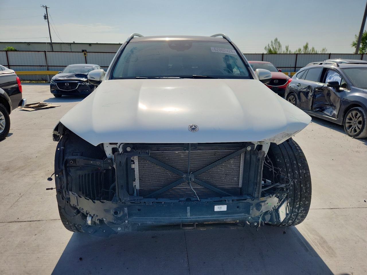 2023 Mercedes-Benz GLS-Class VIN 4JGFF5KE8PA891234 COPART salvage auction — Front End, TX - SALVAGE VEHICLE TITLE, sold $30,000 on 2026-08-14 (photo 5)