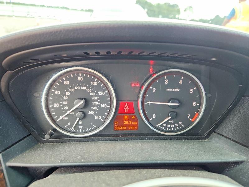 2008 BMW 5 series VIN WBANW53578CT49947 COPART salvage auction — MINOR DENT/SCRATCHES, Ar - Cert Of Title-Salvage, sold $350 on 2026-07-27 (photo 9)