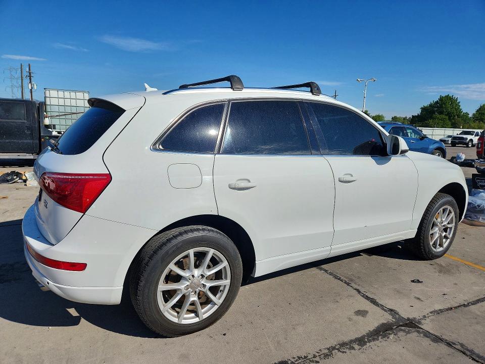 2012 Audi Q5 VIN WA1LFAFP6CA034605 COPART salvage auction — FRONT END, Co - Public - Salvage Title, sold $875 on 2026-08-26 (photo 3)