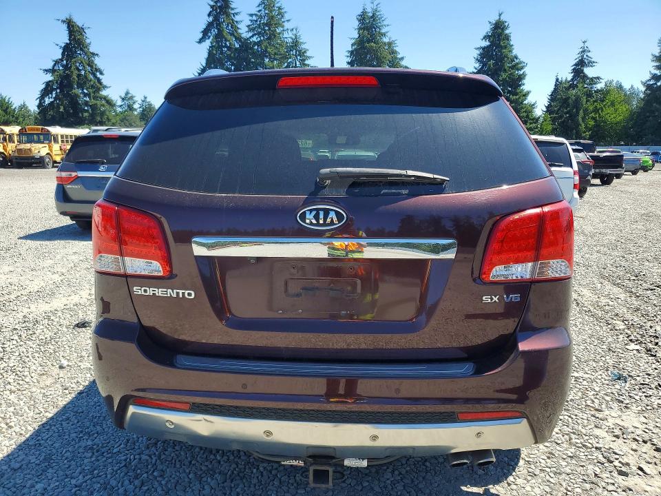 2013 Kia Sorento VIN 5XYKWDA24DG359432 COPART salvage auction — ALL OVER, WA - BILL OF SALE, sold $1,700 on 2026-07-31 (photo 6)
