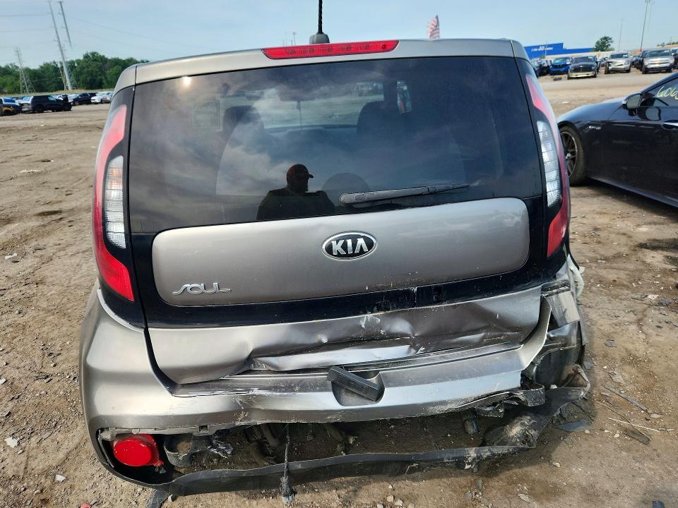 2017 Kia Soul VIN KNDJN2A29H7501330 COPART salvage auction — FRONT END, MI - CERTIFICATE OF TITLE, sold $325 on 2026-07-28 (photo 6)