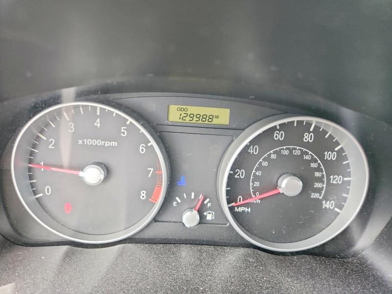 2008 Hyundai Accent VIN KMHCM36C78U086282 COPART salvage auction — FRONT END, UT - SALVAGE CERTIFICATE, sold $150 on 2026-07-17 (photo 9)