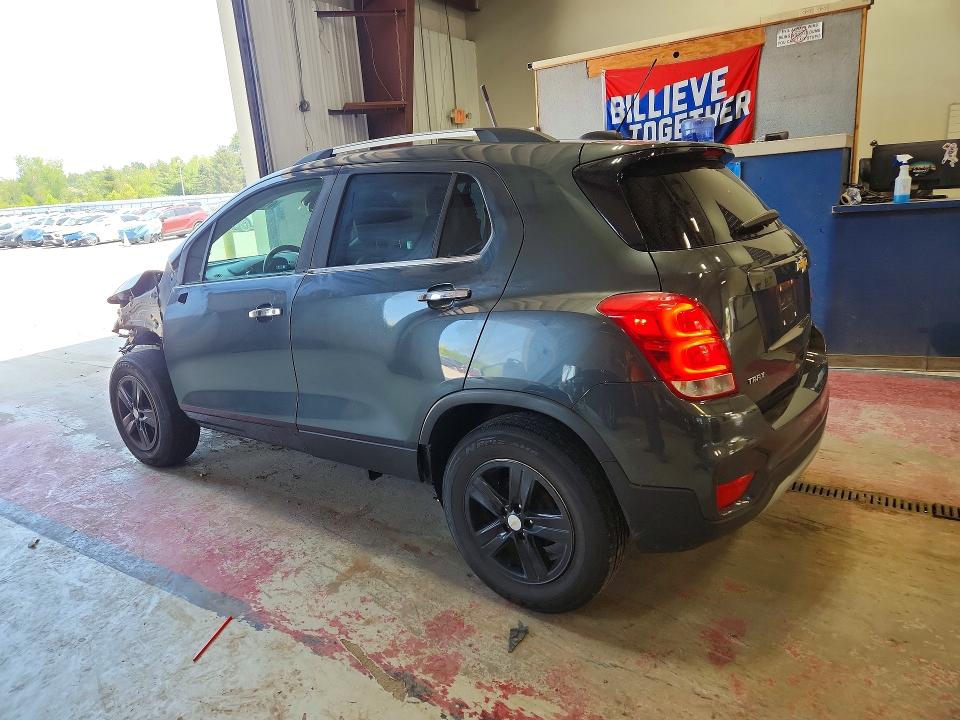 2018 Chevrolet Trax VIN KL7CJLSB1JB677149 COPART salvage auction — FRONT END, Ny - Mv-907A Salvage Certificate, sold $1,650 on 2026-07-27 (photo 2)