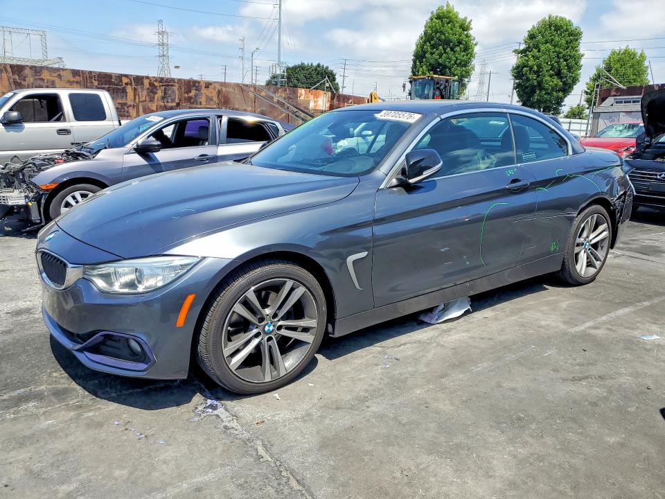 2014 BMW 4er VIN WBA3V7C50EP771262 COPART salvage auction — REAR END, Ca - Salvage Certificate, sold $2,050 on 2026-08-12 (photo 1)