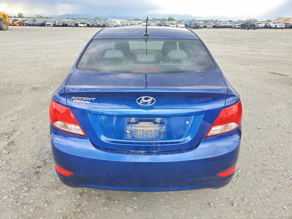 2017 Hyundai Accent VIN KMHCT4AE9HU186188 COPART salvage auction — FRONT END, Co - Public - Salvage Title, sold $1,250 on 2026-07-16 (photo 6)