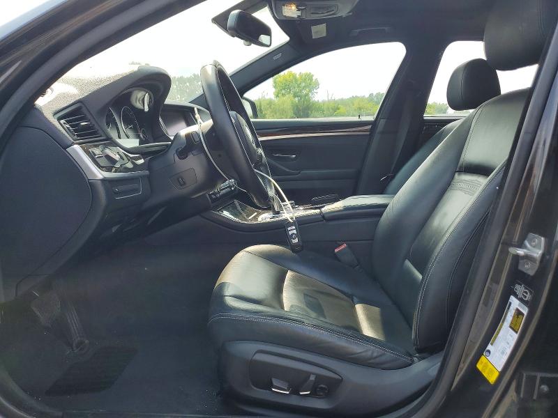 2015 BMW 5er VIN WBA5B1C52FD920871 COPART salvage auction — FRONT END, Oh - Cert Of Title-Salvage, sold $1,100 on 2026-08-06 (photo 7)