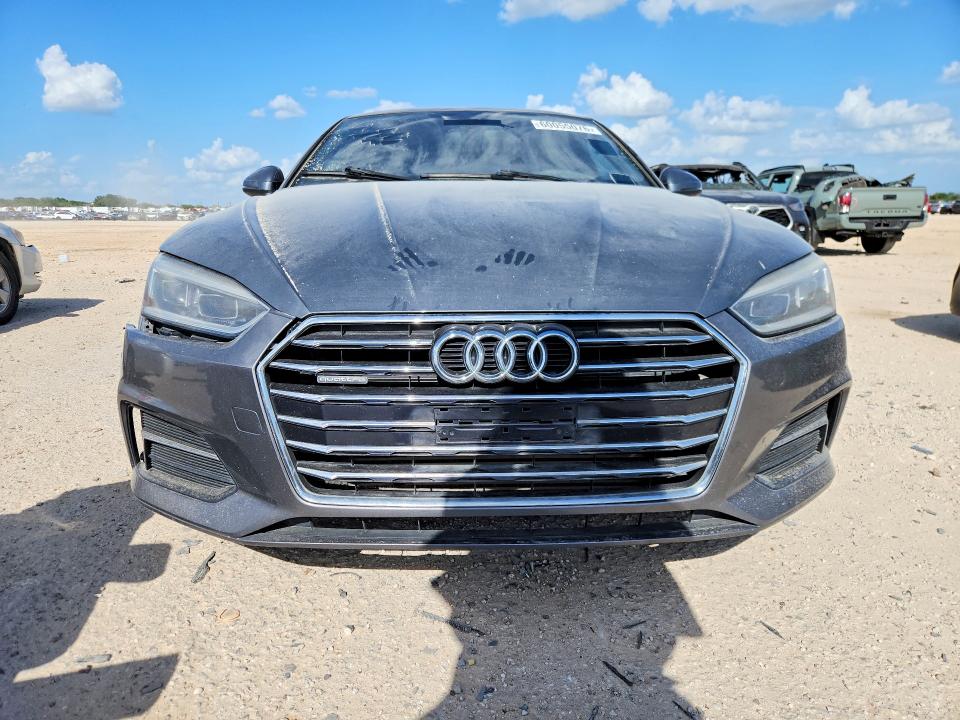 2019 Audi A5 VIN WAUANCF53KA062741 COPART salvage auction — FRONT END, Wv - Certificate Of Title (P), sold $3,300 on 2026-07-23 (photo 5)