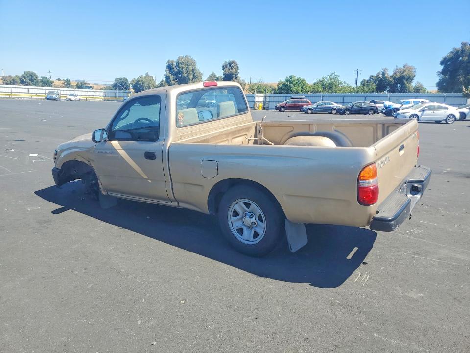 2002 Toyota Tacoma VIN 5TENL42N12Z000556 COPART salvage auction — FRONT END, Ca - Salvage Certificate, sold $900 on 2026-07-22 (photo 2)