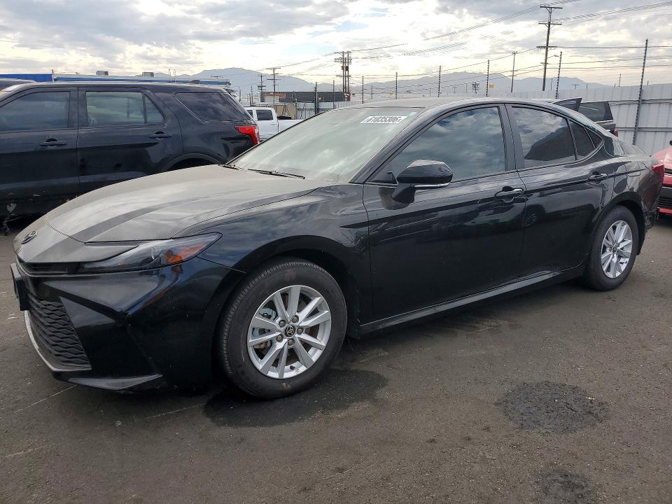 2025 Toyota Camry VIN 4T1DAACK7SU598600 — COPART salvage auction photo
