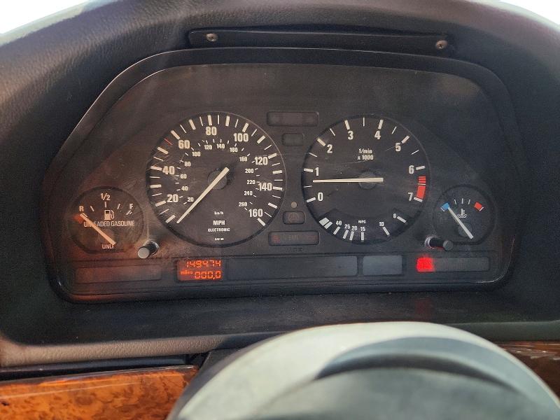 1995 BMW 5 series VIN WBAHE6320SGF33383 COPART salvage auction — NORMAL WEAR, TX - CERTIFICATE OF TITLE (P), sold $6,600 on 2026-07-23 (photo 9)