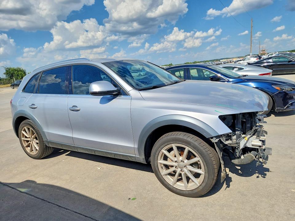 2017 Audi Q5 VIN WA1L2AFP1HA026463 COPART salvage auction — FRONT END, Tx - Salvage Vehicle Title, sold $2,850 on 2026-07-16 (photo 4)