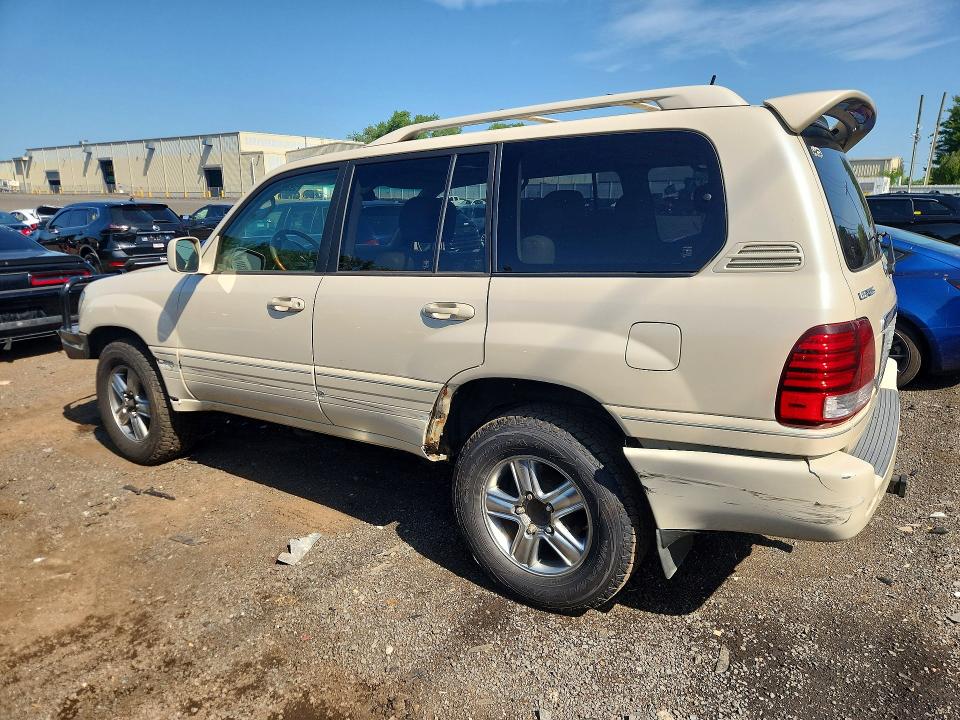 2007 Lexus Lx 470 VIN JTJHT00W474023277 COPART salvage auction — SIDE, Ct - Certificate Of Title (P), sold $7,900 on 2026-07-27 (photo 2)