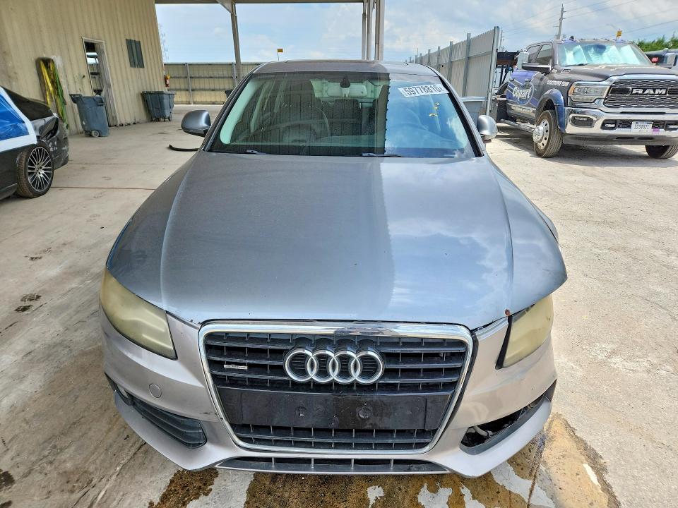 2009 Audi A4 VIN WAULK98K89N034475 COPART salvage auction — FRONT END, Fl - Cert Of Title Slvg Rebuildable, sold $275 on 2026-07-29 (photo 5)