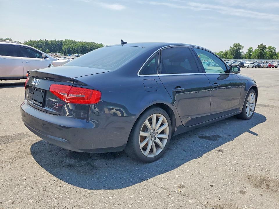 2013 Audi A4 VIN WAUFFAFL0DN006659 COPART salvage auction — FRONT END, Pa - Certificate Of Salvage, sold $300 on 2026-07-28 (photo 3)