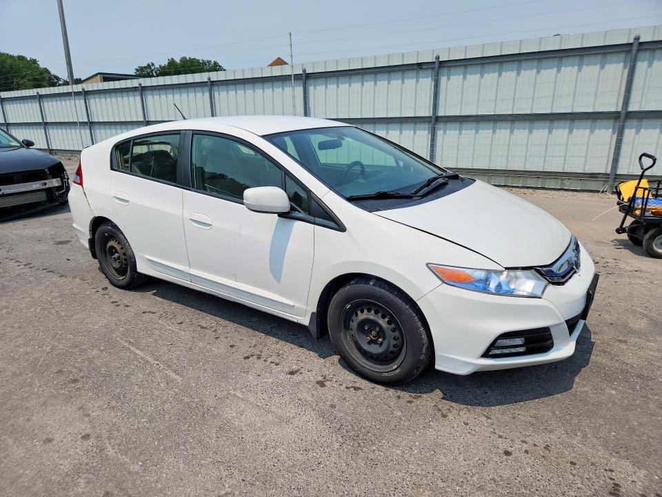 2014 Honda Insight VIN JHMZE2H52ES000161 COPART salvage auction — REAR END, Nj - Cert Of Title-Salvage, sold $150 on 2026-07-21 (photo 4)