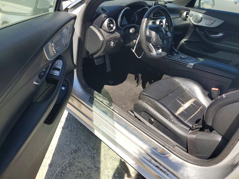 2017 Mercedes-benz C-klasse VIN WDDWJ4JB3HF362935 COPART salvage auction — FRONT END, Ca - Dis/Dlr/Exp Only Clean Title (P), sold $2,750 on 2026-07-30 (photo 8)