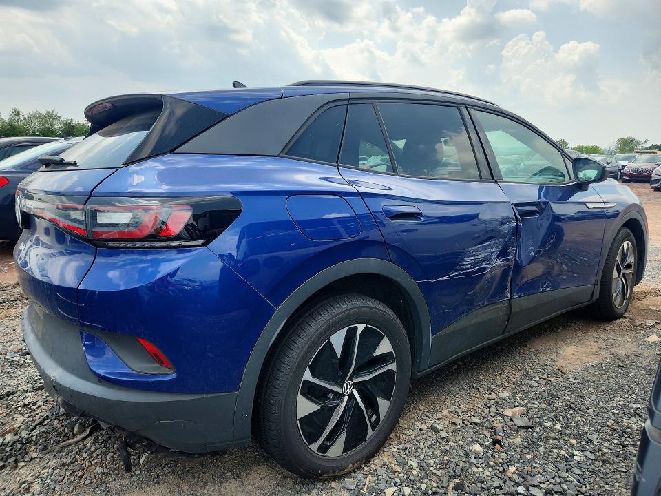 2022 Volkswagen Id.4 VIN WVGTMPE23NP049918 COPART salvage auction — SIDE, Pa - Cert Of Slvg-Lemon Law Repurch, sold $1,600 on 2026-07-24 (photo 3)