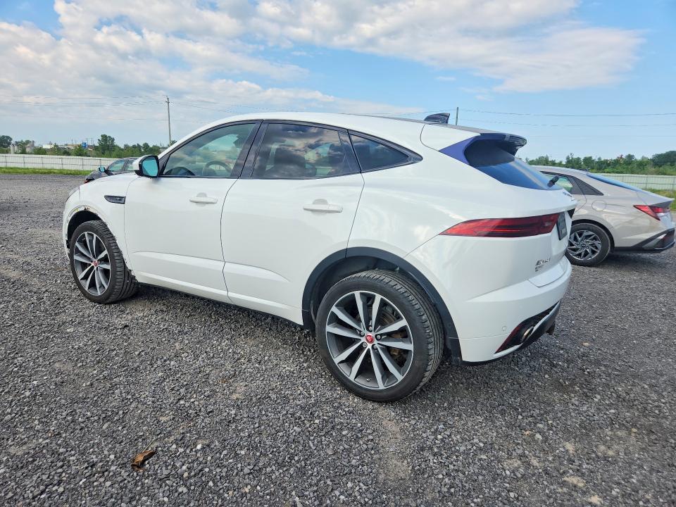 2018 Jaguar E-pace VIN SADFT2GX2J1Z09552 COPART salvage auction — FRONT END, On - Permit No Brand - Unfit, sold $8,300 on 2026-08-04 (photo 2)