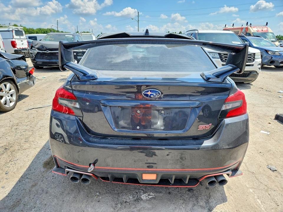 2017 Subaru Wrx VIN JF1VA2Y62H9809021 COPART salvage auction — MECHANICAL, Wv - Certificate Of Title (P), sold $9,700 on 2026-07-27 (photo 6)