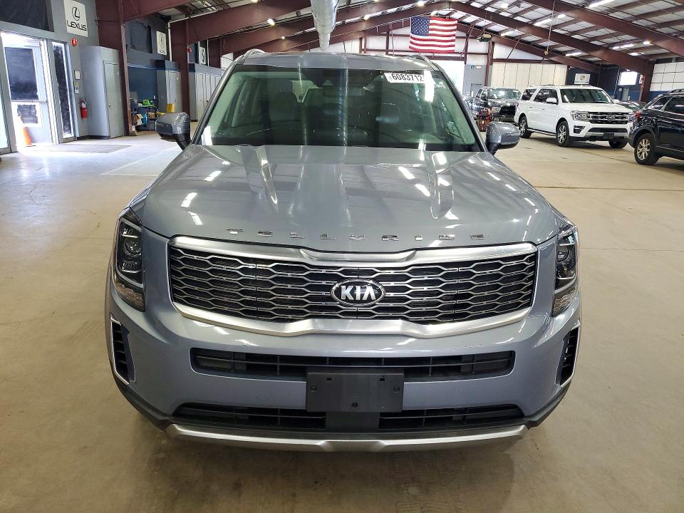 2020 Kia Telluride VIN 5XYP6DHC5LG011125 COPART salvage auction — REAR END, Va - Certificate Of Title, sold $7,200 on 2026-07-30 (photo 5)
