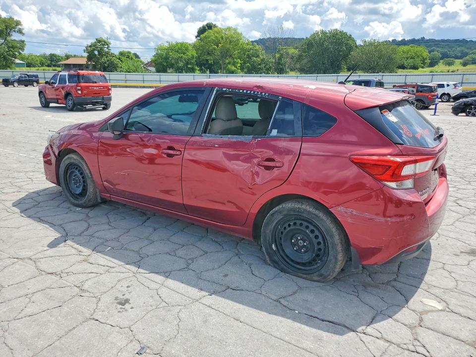2019 Subaru Impreza VIN 4S3GTAA69K1753442 COPART salvage auction — SIDE, Tn - Salvage Certificate, sold $950 on 2026-07-27 (photo 2)