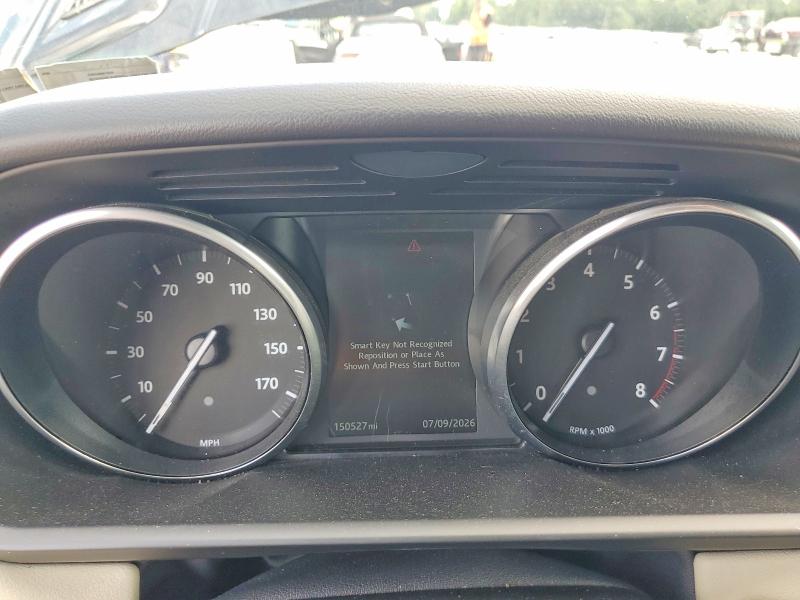 2016 Land rover Range rover sport VIN SALWR2PF2GA101169 COPART salvage auction — MECHANICAL, Wv - Certificate Of Title (P), sold $4,500 on 2026-07-27 (photo 9)