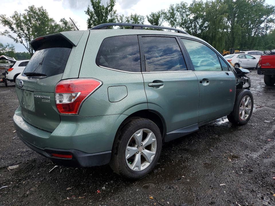 2015 Subaru Forester VIN JF2SJARC4FH592863 COPART salvage auction — FRONT END, CT - CERT OF TITLE-SALVAGE, sold $525 on 2026-07-28 (photo 3)