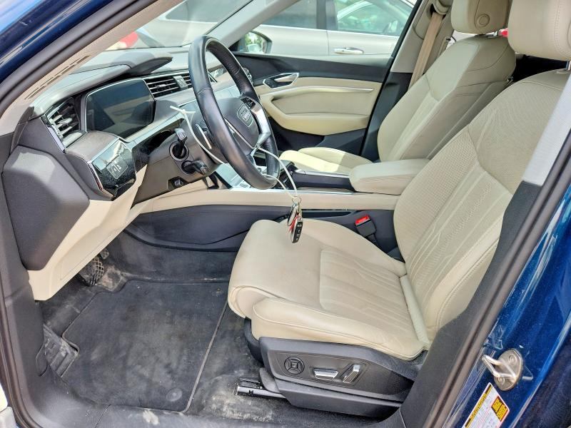 2021 Audi E-tron VIN WA1VABGE4MB015766 COPART salvage auction — FRONT END, Ny - Mv-907A Salvage Certificate, sold $8,700 on 2026-07-20 (photo 7)