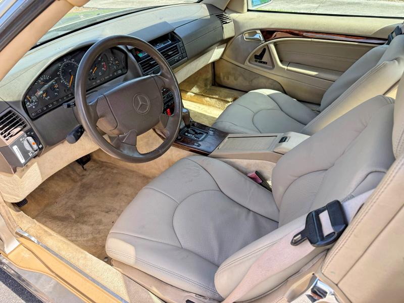 1996 Mercedes-benz Sl-class VIN WDBFA67F2TF131418 COPART salvage auction — NORMAL WEAR, IN - CERTIFICATE OF TITLE (P), sold $4,150 on 2026-07-23 (photo 9)